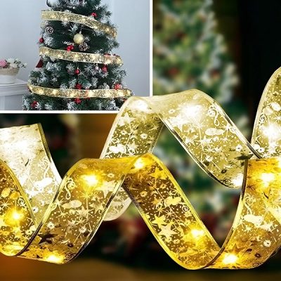 Cinta de Navidad brillante (500 cm) | SHINESTRAP