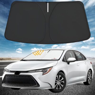 Parasol plegable de 4 capas para coche (145x80cm) | SUNDEO